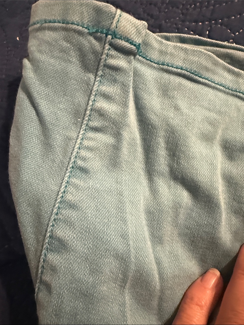 Lane Bryant Light Aqua Denim Shorts - Picture 10 of 13